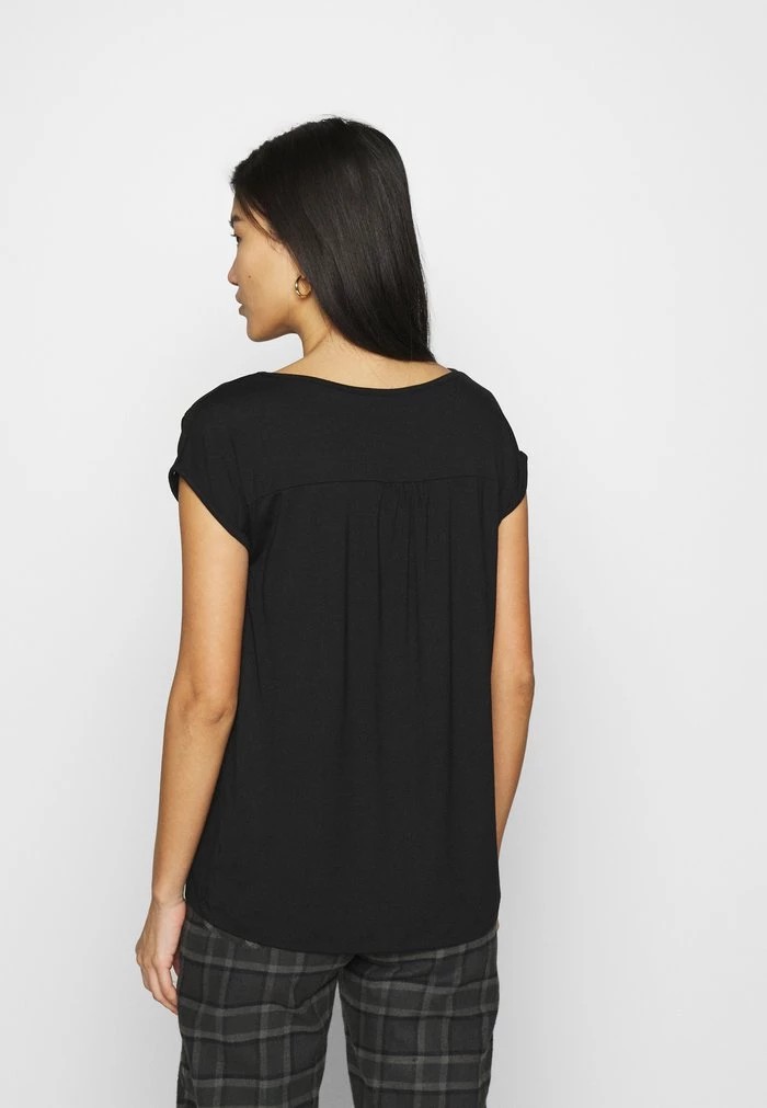 T-Shirt ANNA FIELD Anna Field Basic T-shirt Noir Femme | KKI-3841849